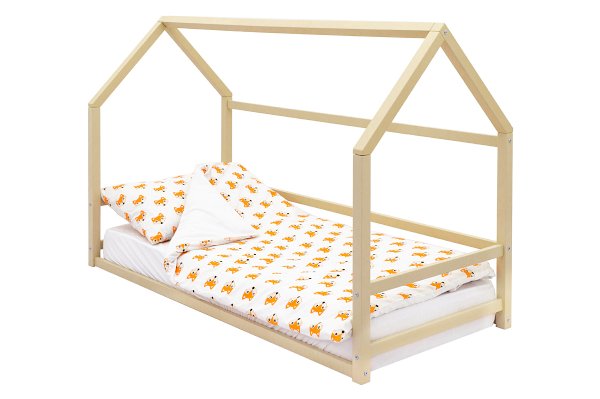 Детская кровать-домик Монтессори Svogen цвет бежевый (Бельмарко)
